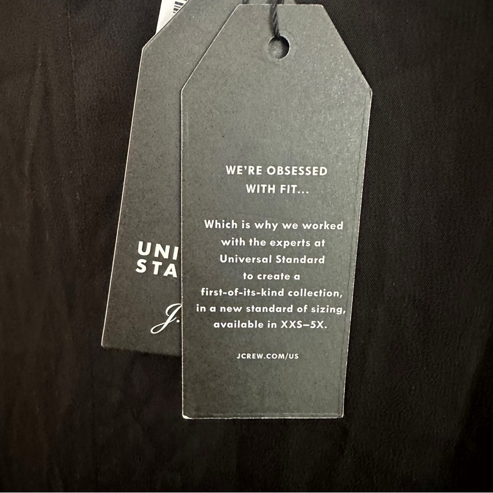 Universal Standard for J.Crew Cupro wide-leg jumpsuit size small J8445 - Picture 15 of 16